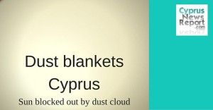 Heavy, Unusual Dust Blankets Cyprus