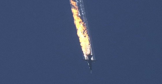 turkey shoots down warplane