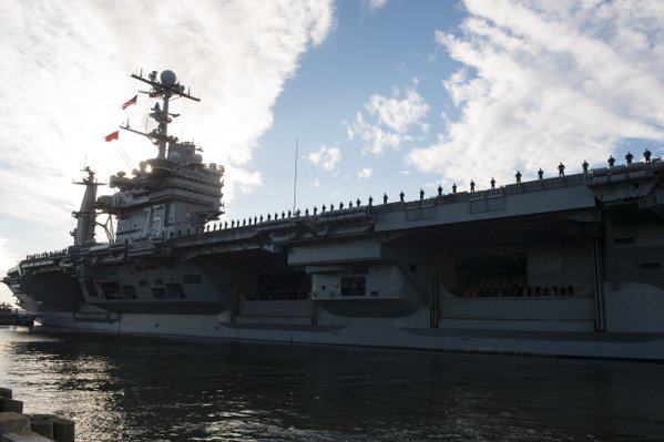 harry truman deploys e mediterranean
