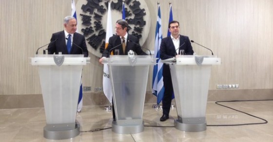 tsipras netanyahu anastasiades