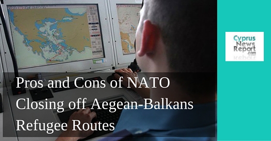 NATO closes off aegean