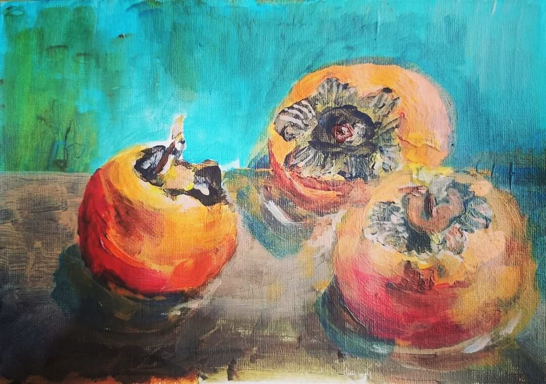 Persnickety Persimmons by Sarah Fenwick