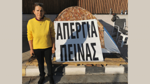 maria karaoli hunger strike
